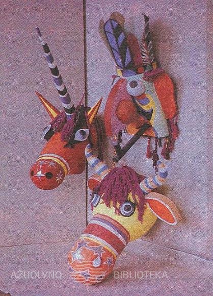 Popierinės vaikiškos kaukės