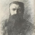 Auguste Rodin (1840-1917). Autoportretas. 1898