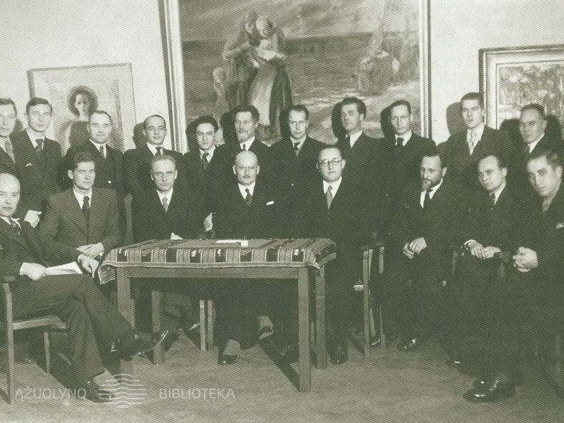 1939 m. Taupomųjų kasų premijavimui pristatytų pirmosios parodos dalyviai