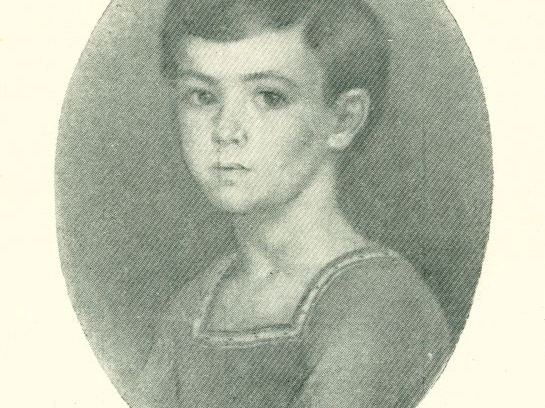 Petras Kalpokas. Sūnaus Rimto portretas