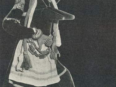 Raganos kaukė Indijos teatre