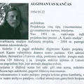 Architektas Algimantas Kančas