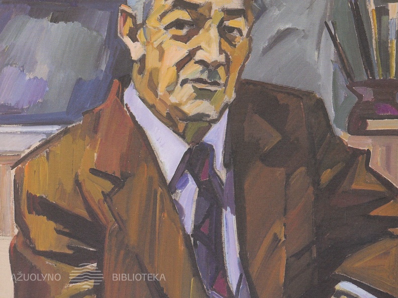 Dailininko R. Kalpoko portretas