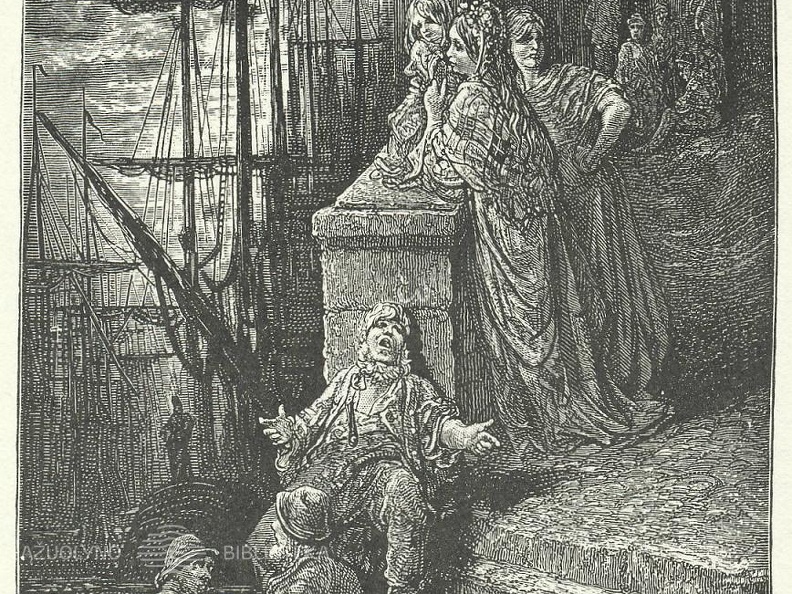 Miesto vargšai prieplaukoje