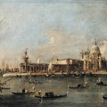 Francesco Guardi. Punta della Dogana. Apie 1782 m.