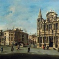 Francesco Guardi. Santa Maria del Giglio bažnyčia. XVIII a.