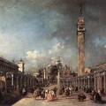 Francesco Guardi. Šv. Morkaus aikštė. 1777 m.