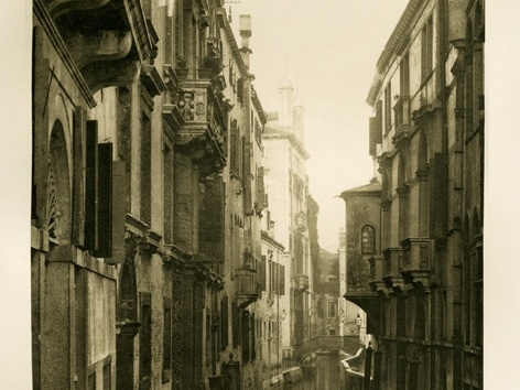 Ferdinand Ongania. Albrizzi kanalas. Fotograviūra. 1891 m.