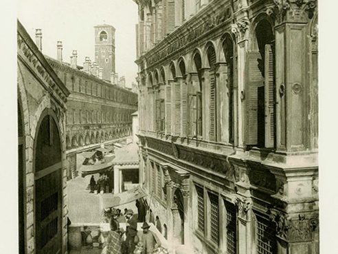 Ferdinand Ongania. Palazzo Camerlenghi. Fotograviūra. 1891 m.
