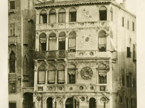 Ferdinand Ongania. Palazzo Dario. Fotograviūra. 1891 m.