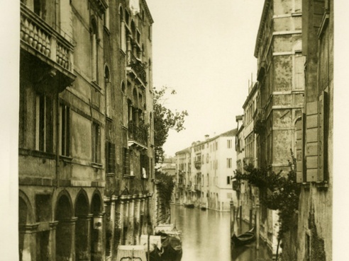 Ferdinand Ongania. San Canciano kanalas. Fotograviūra. 1891 m.