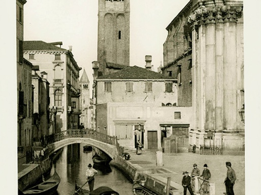 Ferdinand Ongania. Šv. Bernardo kanalas. Fotograviūra. 1891 m.