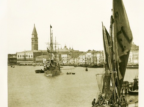 Ferdinand Ongania. Šv. Morkaus baseinas. Fotograviūra. 1891 m.