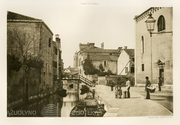 Ferdinand Ongania. Visų Šventųjų bažnyčia. Fotograviūra. 1891 m.