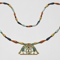 12-osios dinastijos senovės Egipto karaliaus dukros Sithathoryunet vėrinys. Egiptas. 1887–1878 m. pr. Kr.