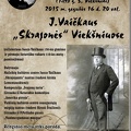 Juozo Vaičkaus „Skrajonės“ Viekšniuose