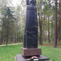 Paminklas Juozui Vaičkui Mažeikių parke 