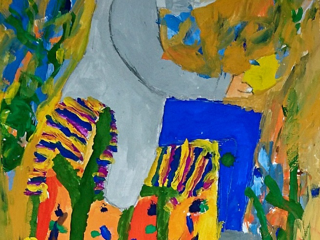 Gudas Saulius - „Mokytojos portretas“, 2019 m.