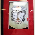 Juozo Vaičkaus "Skrajojančio teatro" emblema