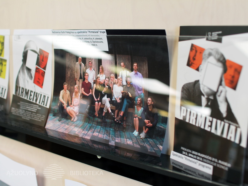 Gyčio Padegimo spektaklio "Pirmeiviai" nuotrauka ir reklama