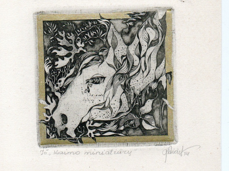 „Iš kaimo miniatiūrų“ 1974 m. 