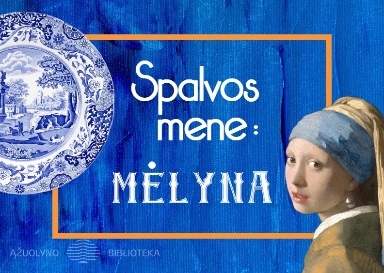 Spalvos mene: mėlyna