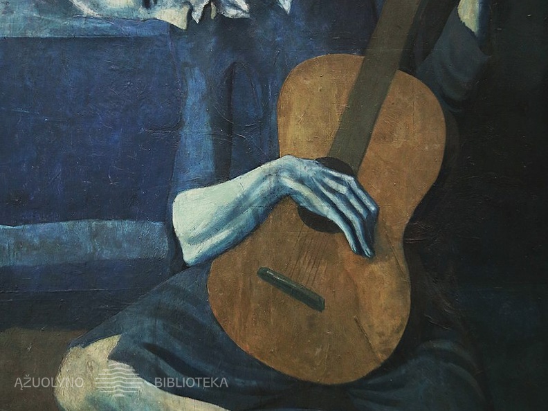 Pablas Pikasas. Senas gitaristas. 1903-04 m.