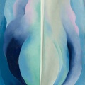 Georgia O'Keeffe. Mėlynoji abstrakcija. 1927 m.