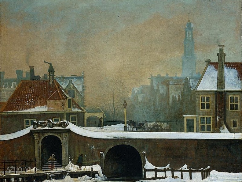 Wouteris Johannesas van Troostwijkas. Raampoortje tiltas Amsterdame. 1809 m.