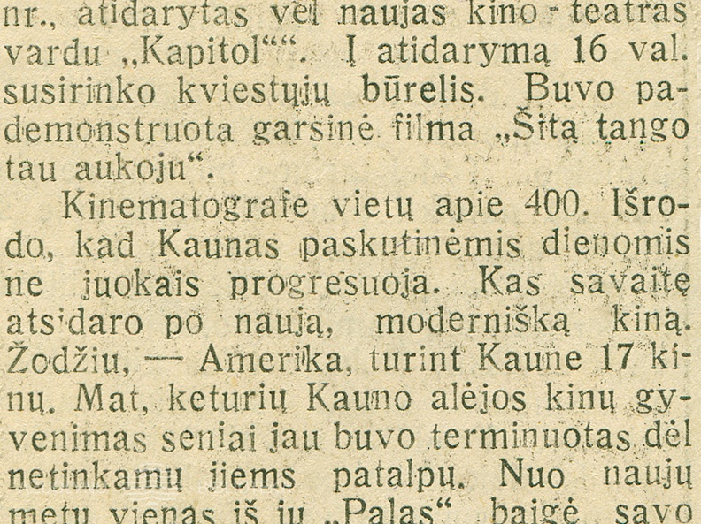 Lietuvos aidas. - 1931, saus. 8, p. 6.