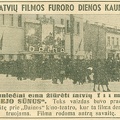 Lietuvos žinios. - 1940, kov. 11, p. 8.