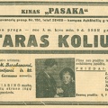 Lietuvos žinios. - 1940, kov. 11, p. 5.