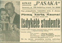 Lietuvos žinios. - 1940, bal. 9, p. 7.