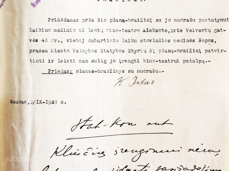 LCVA, f. 1622, ap. 4, b. 1317, l. 33.