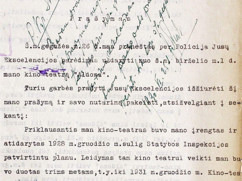 LCVA, f. 1622, ap. 4, b. 1317, l. 3.