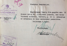 LCVA, f. 1622, ap.4, b. 1317, l. 4.