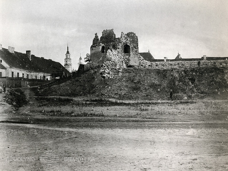 Kauno pilies griuvėsiai. XIX a. pab. Fotogr. J. Čechavičius