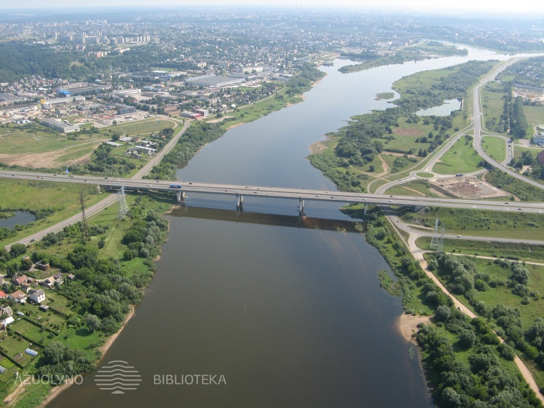 Nemunas ties Lampėdžiais. 2010 m. Fotogr. Viktoras Stanaitis [Iš KAVB fondų]