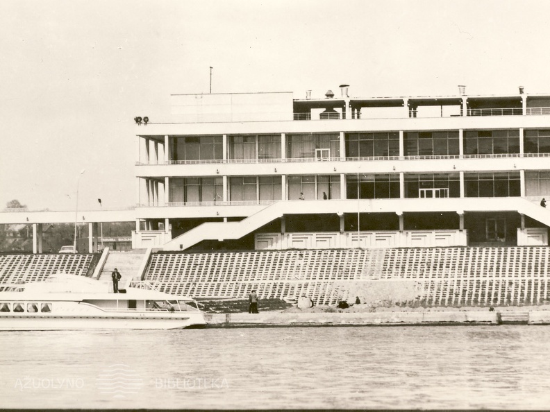 1980 m. pastatyta Vilijampolės prieplauka. 1981 m.