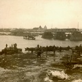 Vilijampolės tilto liekanos. Apie 1926 m.