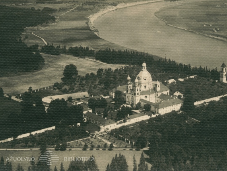 Pažaislis iš paukščio skrydžio. 1936 m.