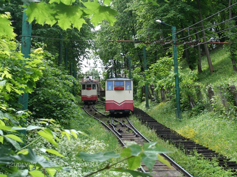 Aleksoto funikulierius. 2009 m.