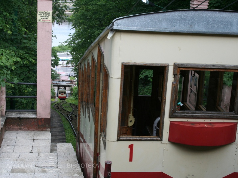 Aleksoto funikulierius. 2009 m.