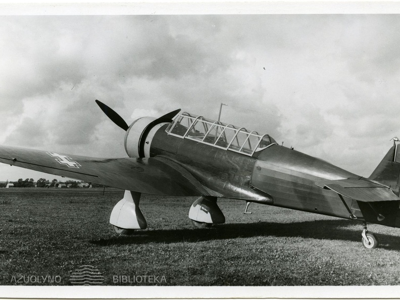 Lėktuvas ANBO-VIII Kauno aerodrome