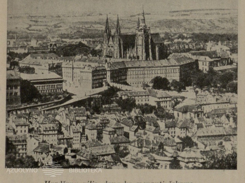 Hradžanų pilis, daug ką menanti čekams