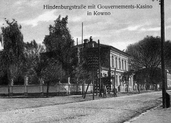 Inžinierių valdybos viršininko namas. XX a. 2 deš.