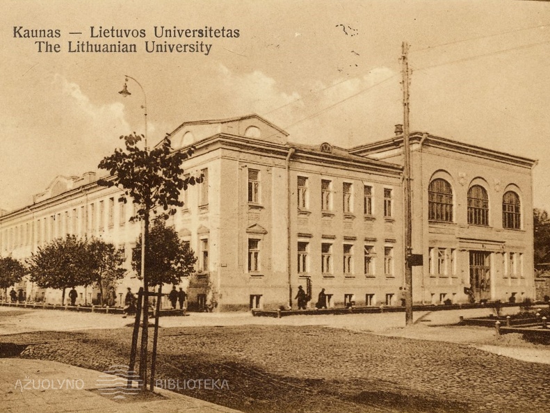 Lietuvos universiteto pirmieji rūmai