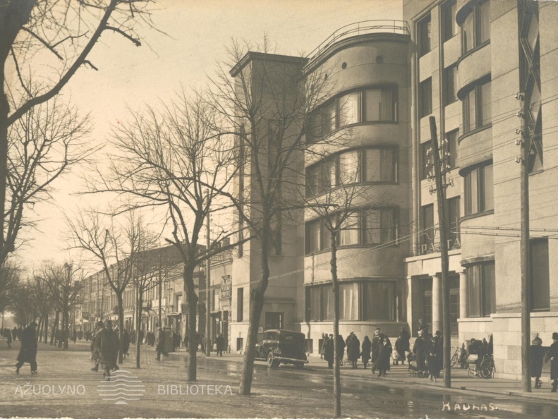 Centrinio pašto rūmai. Apie 1935 m.