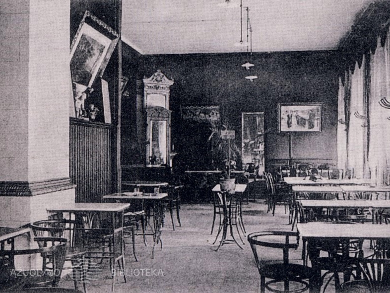 Perkausko kavinės interjeras