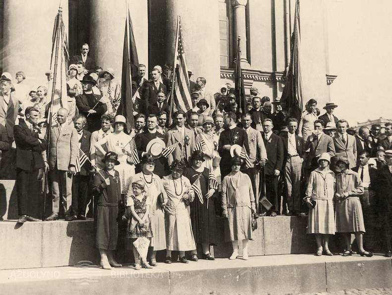 Lietuvių kongreso dalyviai. 1935 m.